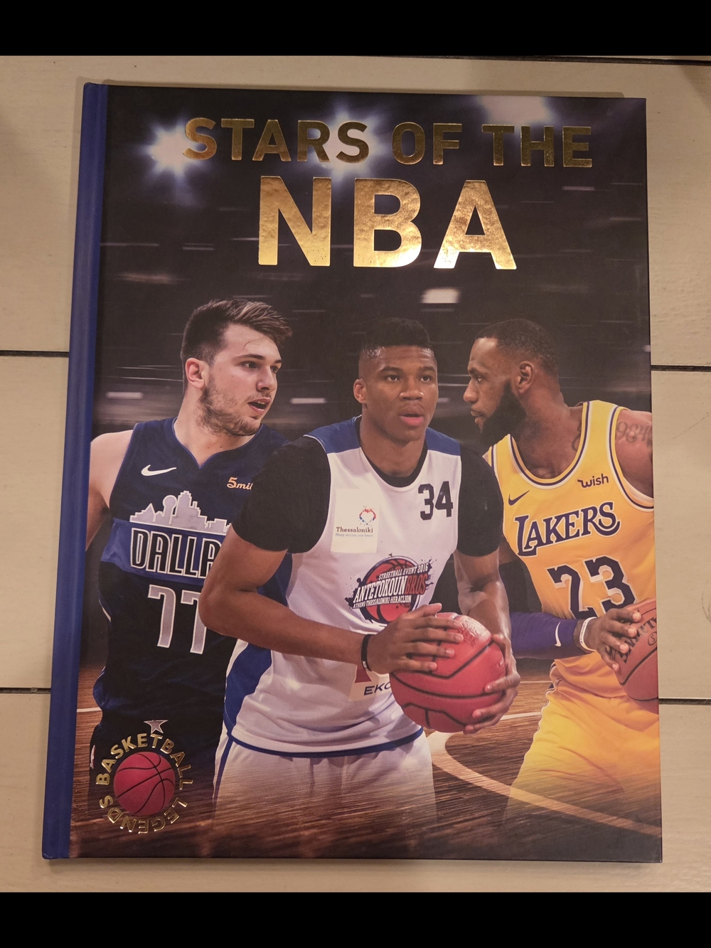 "Stars Of The NBA" - Hardcover - By Abbeville Kids